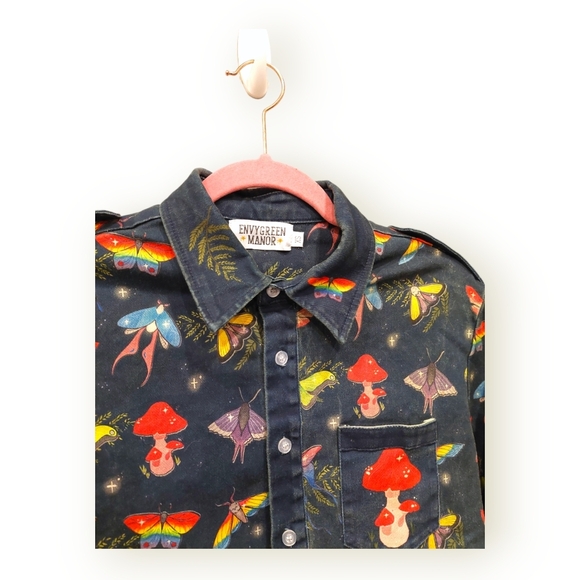 Envygreen "Midnight Terrarium" Denim Longsleeve - Picture 5 of 10